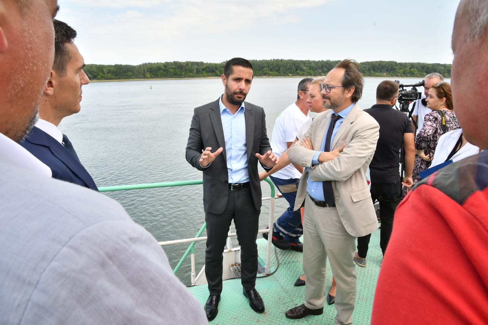 Интезивно се проширују капацитети Луке Прахово: Рекордно ниски водостаји нису утицанили на пловност бродова дуж целог Дунава/ Фото: Ђорђе Крстић
