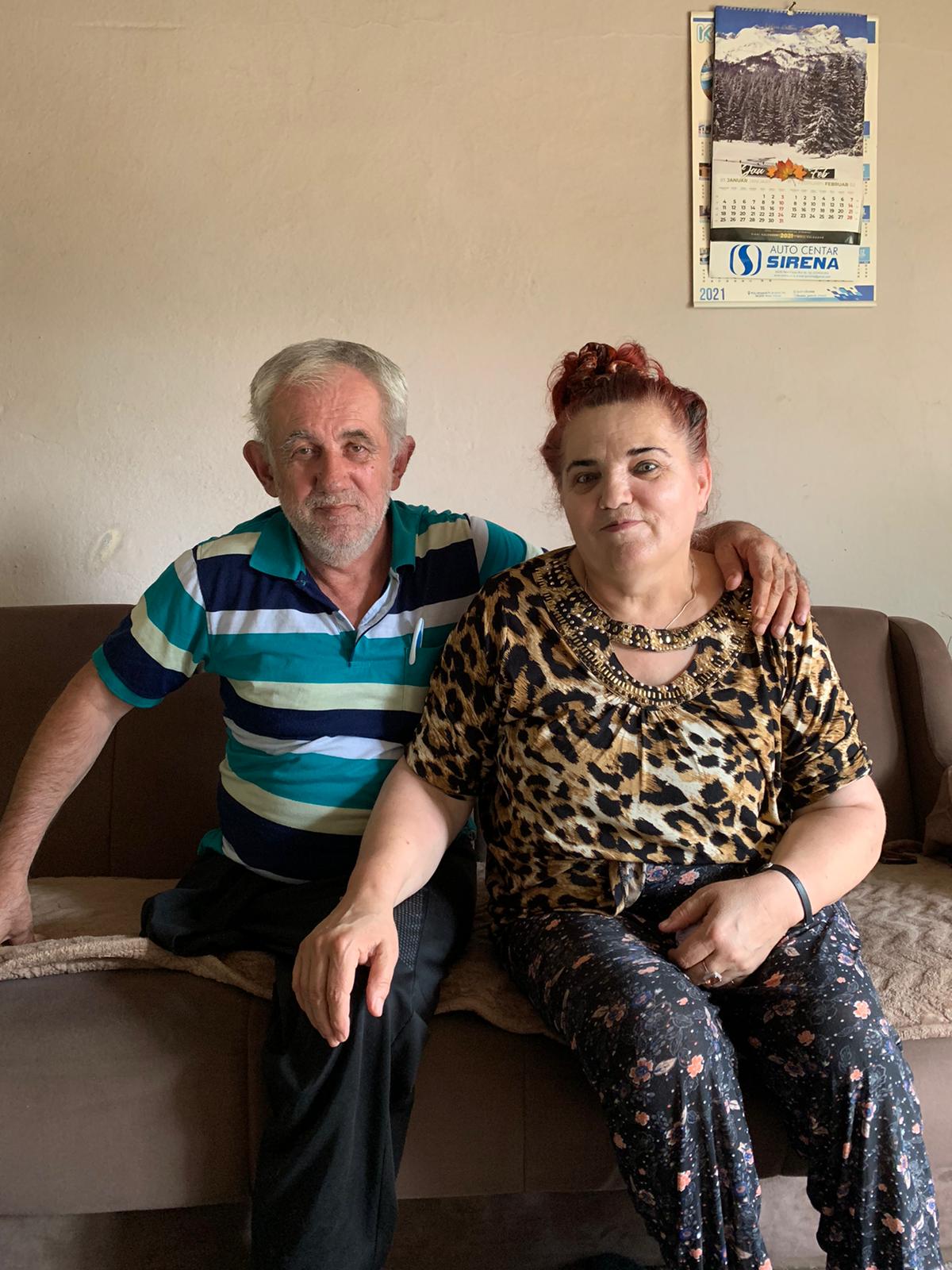 Супруга Бајрамка је такође инвалид, али боре се заједно, фото: РИНА