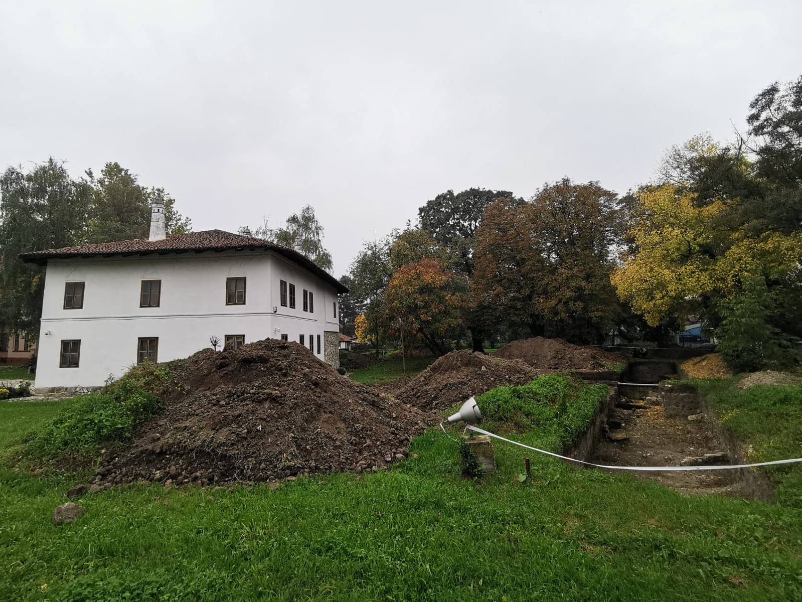 Фантастично откриће археолога из Чачка у дворишту Народног музеја, грађевина од скоро 500 квадратних метара из доба Римљана, фото: РИНА