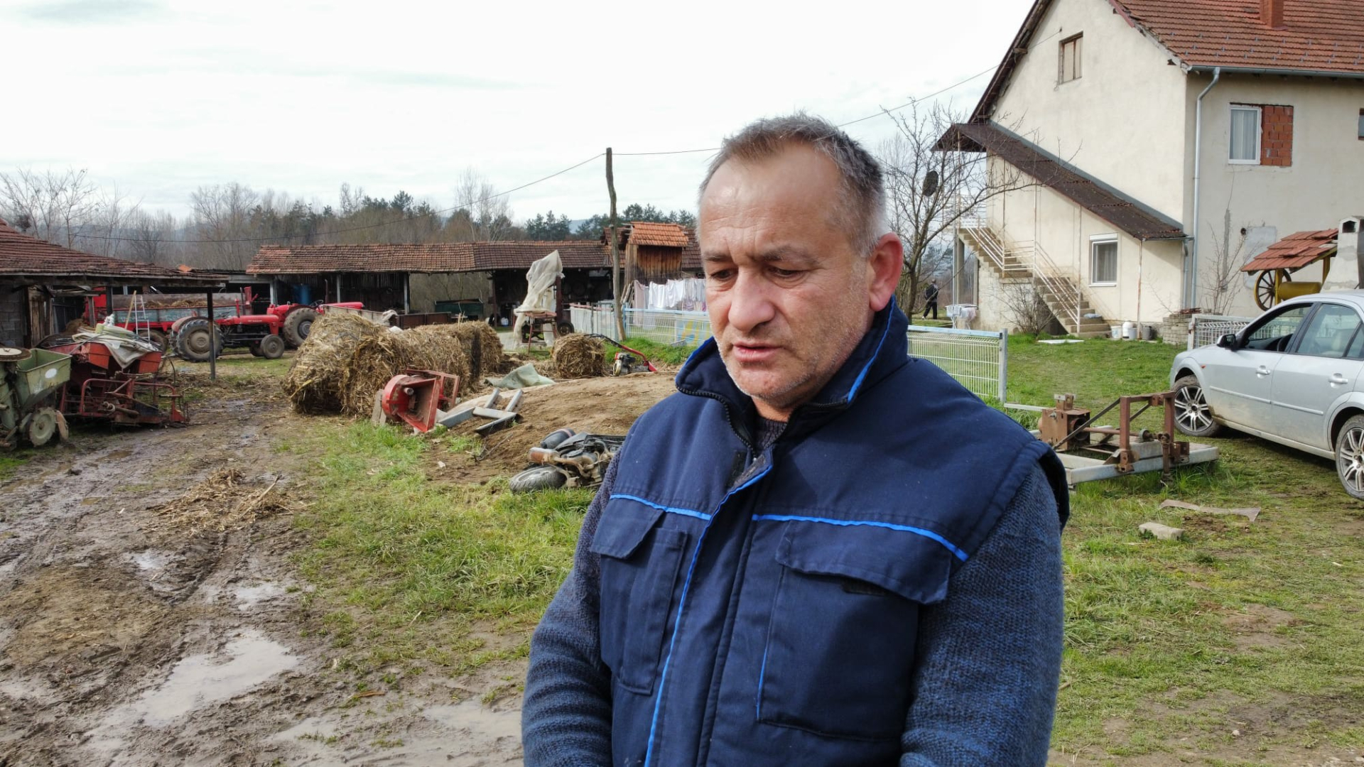 Nakon vatrene stihije na imanju Blagojevića ostalo je zgarište / foto: RINA
