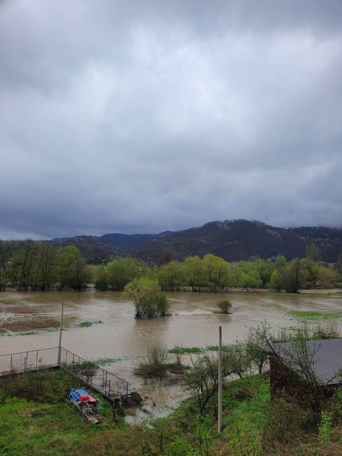 Izlila se Zapadna Morava kod Požege / foto: RINA