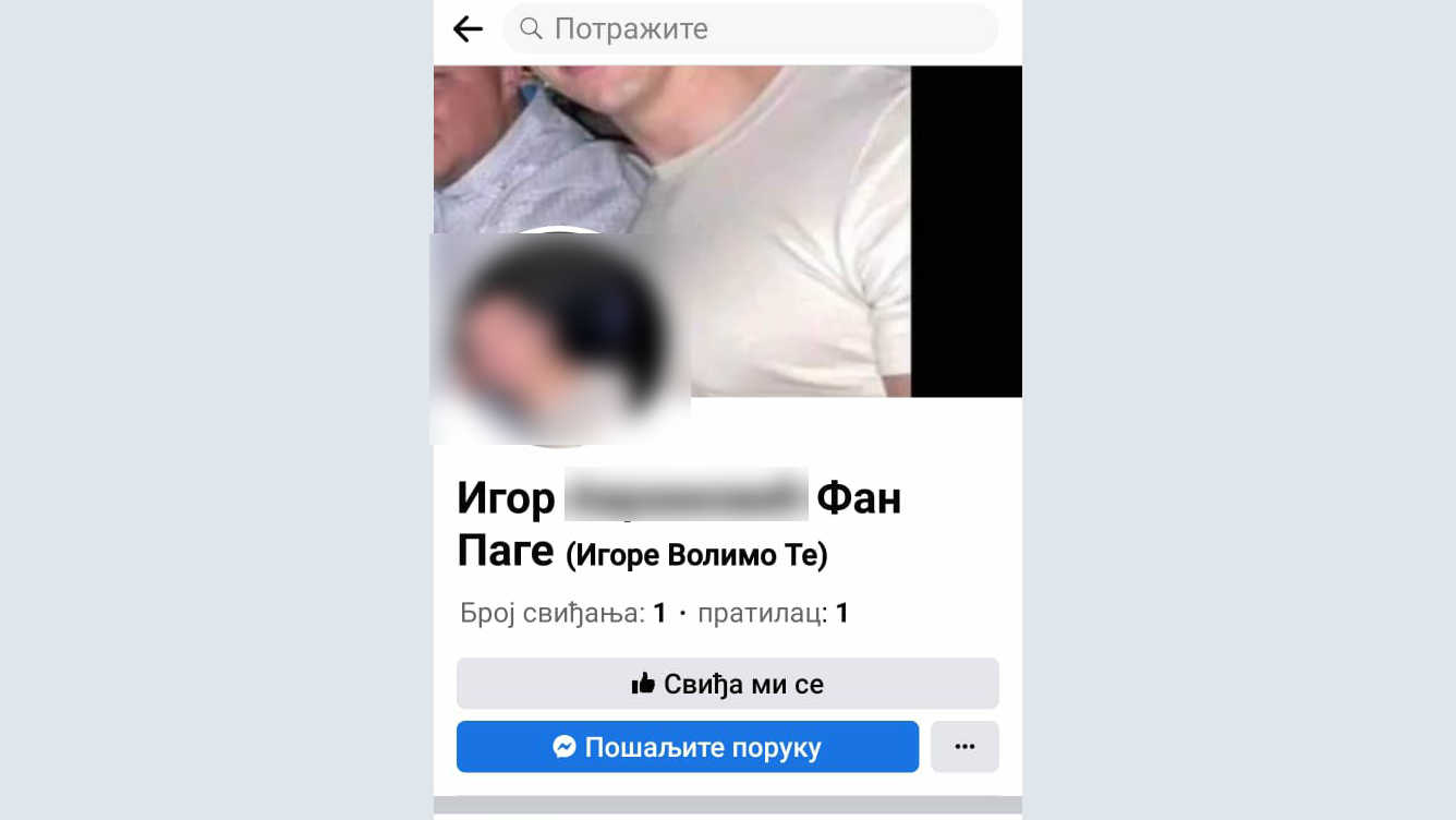 Igore volimo te, ti si naš heroj: Jeza i užas na društvenoj mrežei facebook, napravljena fan stranice koja veliča ubicu Ervina Ćelahmetovića iz Priboja (FOTO)