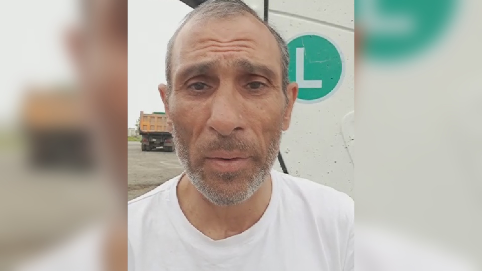 Kamiondžija Nenad iz Lučana spasio nesrećnog čoveka od velikih muka / foto: RINA
