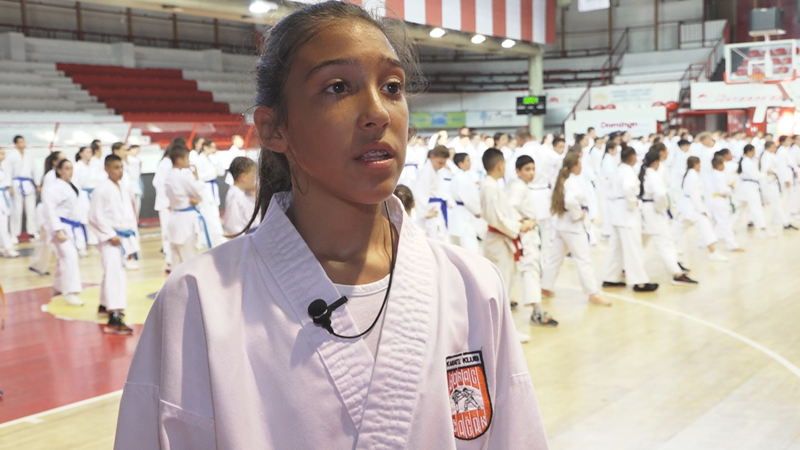 Praznik borilačkih veština u Čačku: Na karate kamp stiglo 300 mališana spremnih da savladaju tehnike ovog plemenitog sporta/ Foto: RINA