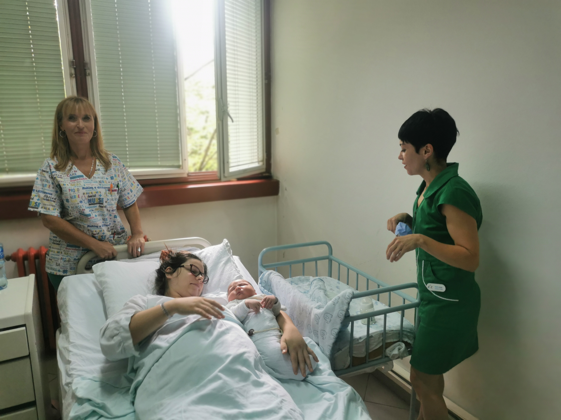Suzana rodila sina od preko šest kilograma i dugačkog 68 centimetara i kaže - ponosna sam na sve što smo izdržali/ Foto: RINA