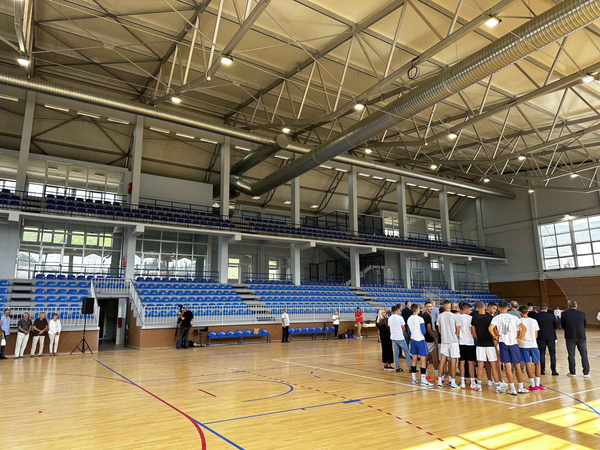 Svečano otvorena Sportska dvorana koja se gradi od 2005. godine / foto: RINA