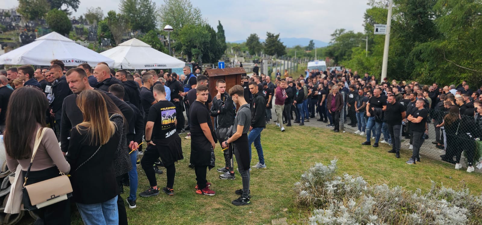 Potresne slike sa groblja u Vrnjačkoj Banji / foto: RINA