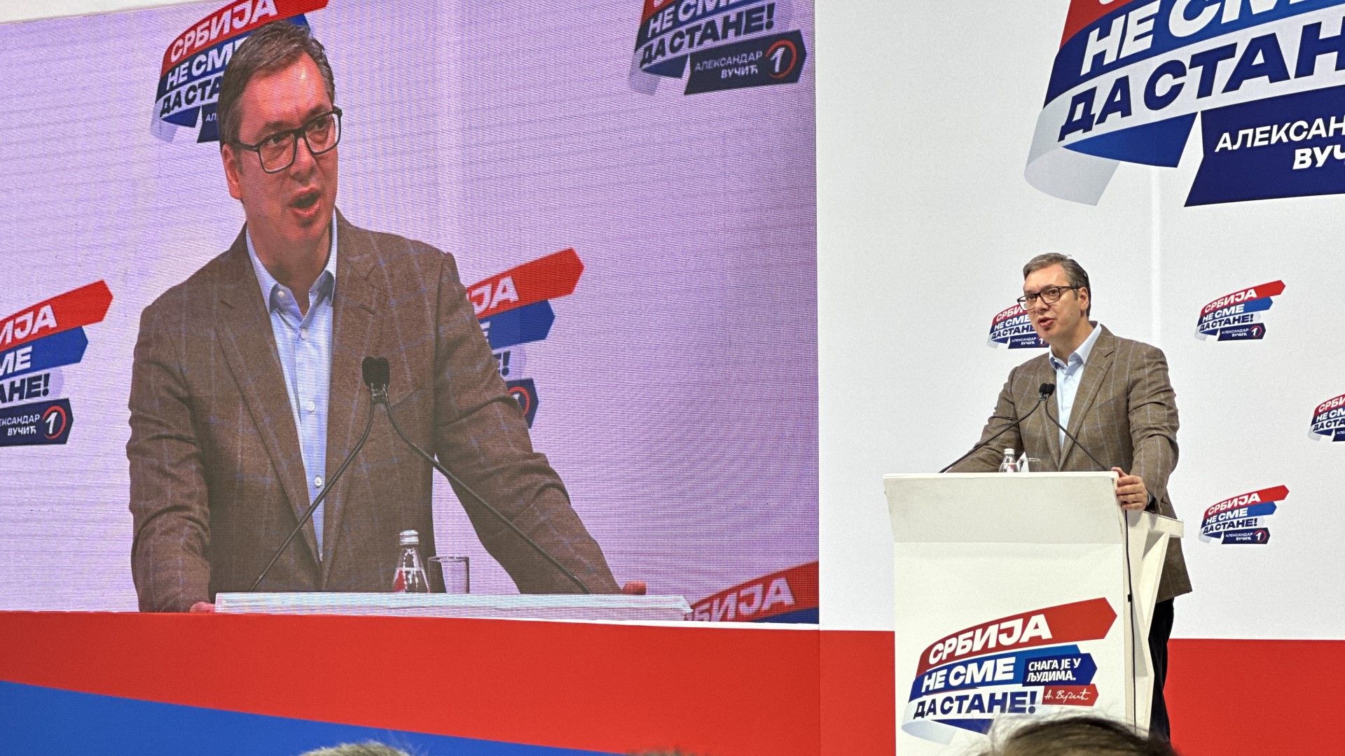 Aleksandar Vučić danas stiže u Zlatiborski okrug: Održaće predizborni skup u sportskoj dvorani "Veliki park" u Užicu