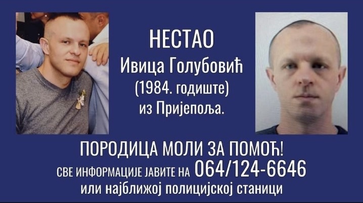 Telefoni i dokumenta su mu ostali na stolu, samo je izašao i nestao: Punih sedam dana nema ni traga ni glasa o Ivici iz Prijepolja, njegov otac moli za pomoć (FOTO)