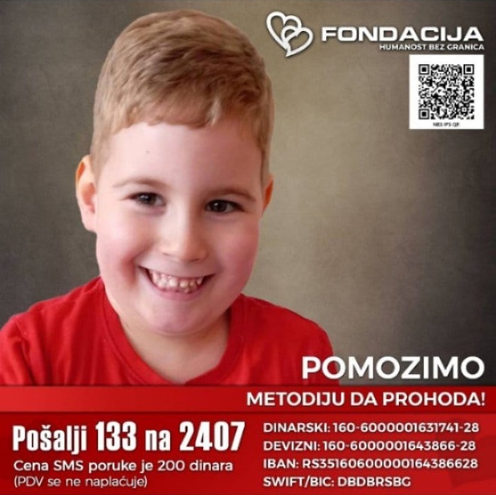 Na rođenju imao samo 1.800 grama i nije dvao znake života: Mali Metodije se kao lav bori da prohoda, majka Jasmina je veliki borac ali joj je potrebna i naša pomoć 