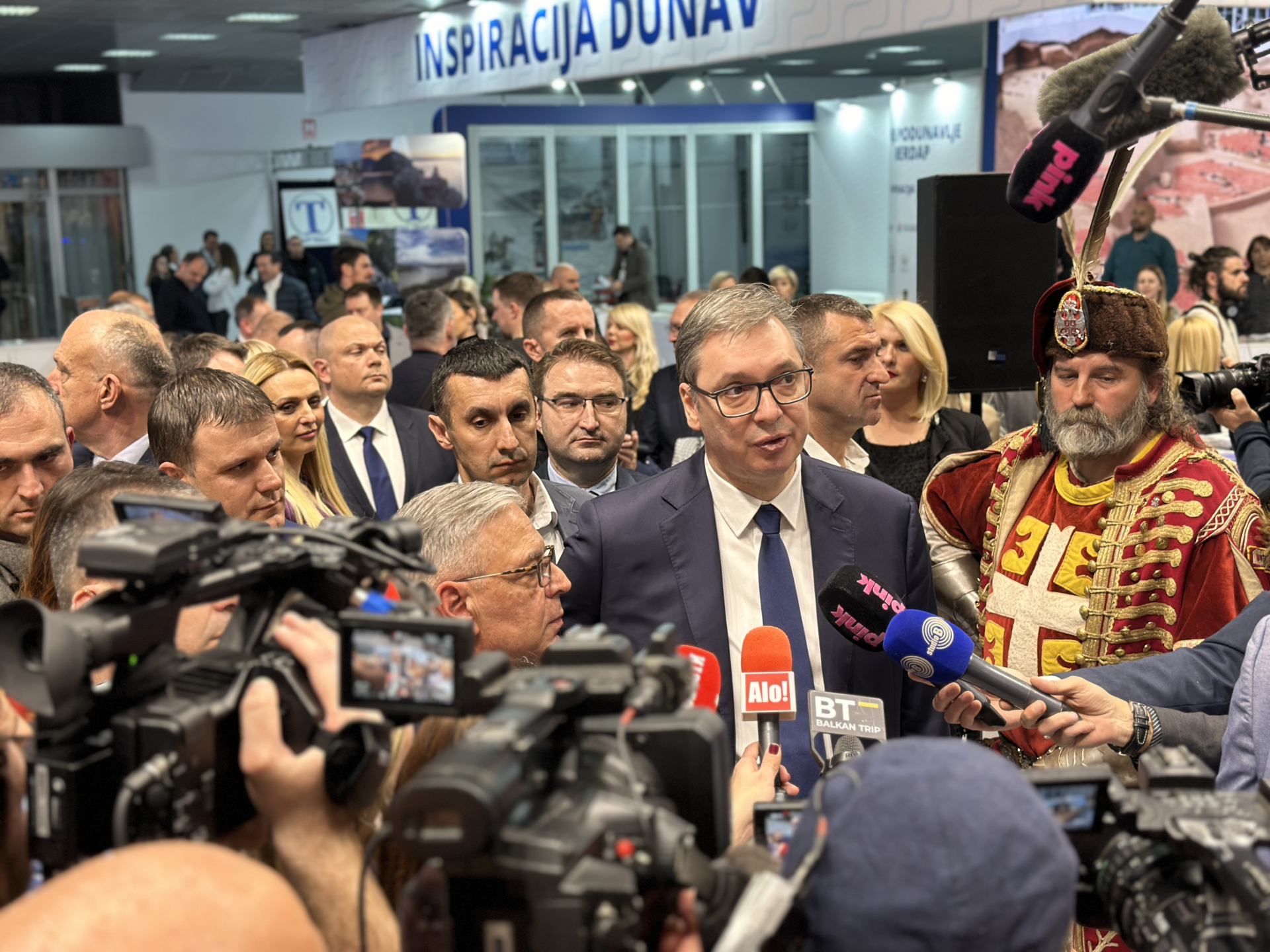 Vučić na otvaranju 45. Međunardnog saja turizma u Beogradu / foto: RINA