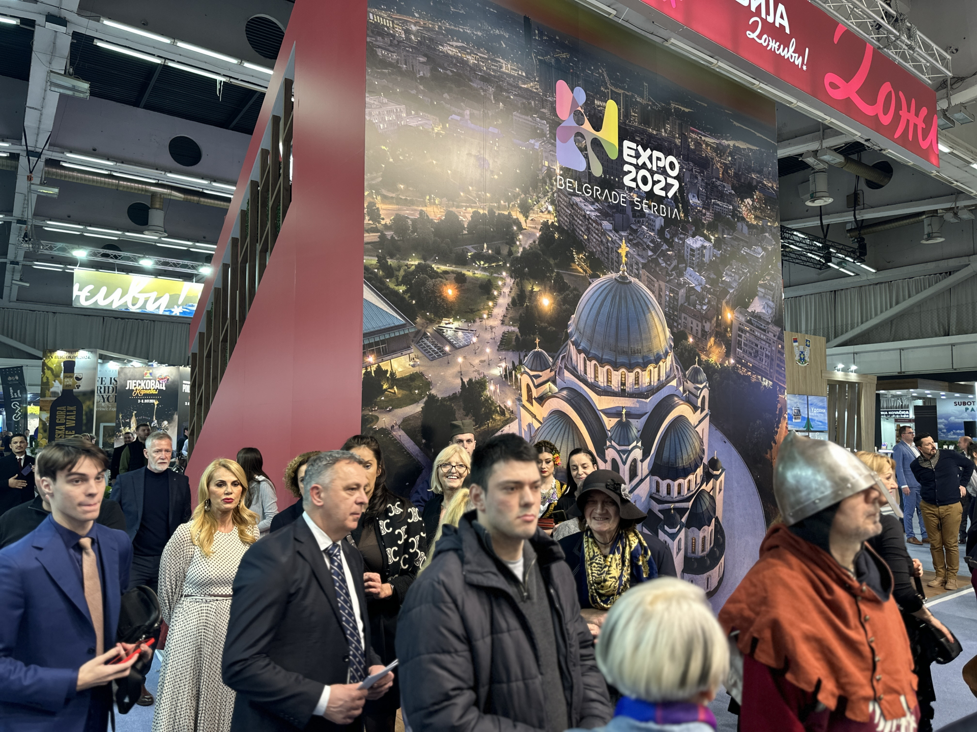 Vučić na otvaranju 45. Međunardnog saja turizma u Beogradu / foto: RINA