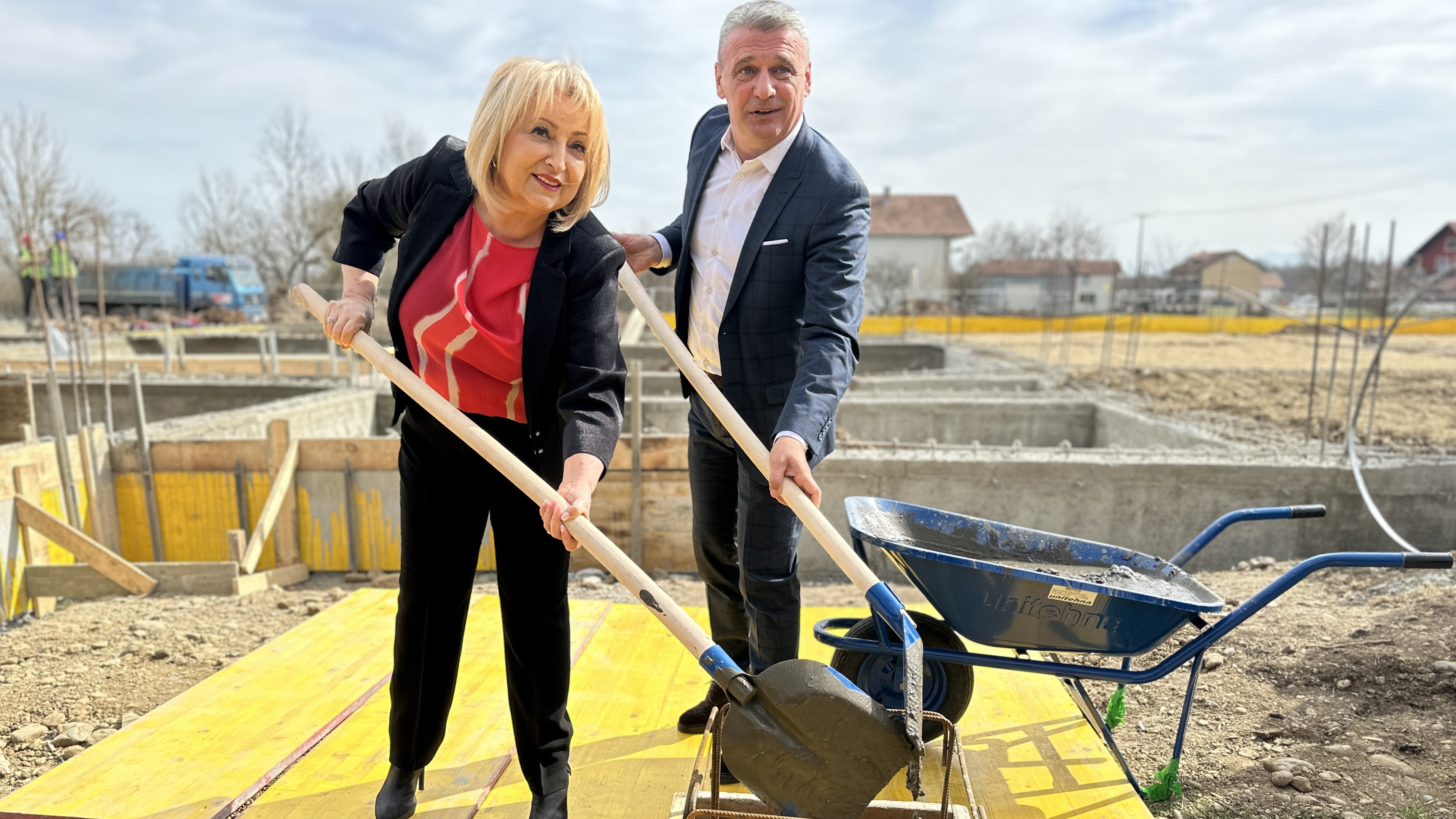 Položen kamen temeljac za izgradnju vrtića u Zablaću kod Čačka/ Foto: RINA