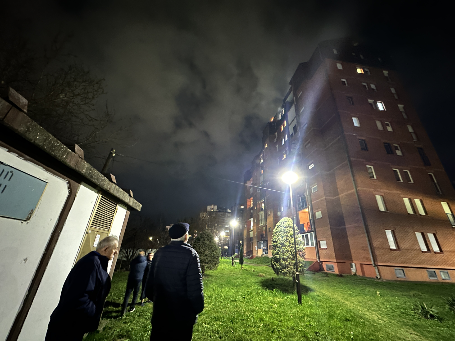 Gore tri stana na Keju u Čačku/ Foto: RINA