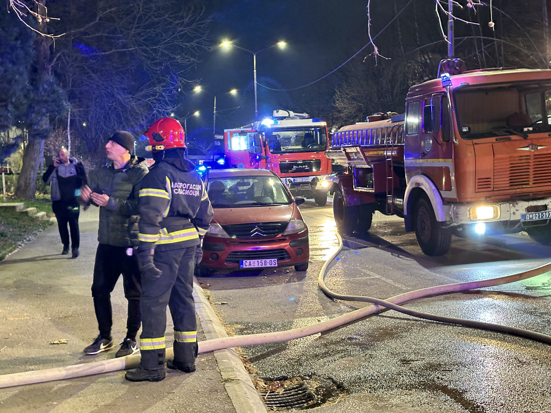 Gore tri stana na Keju u Čačku/ Foto: RINA