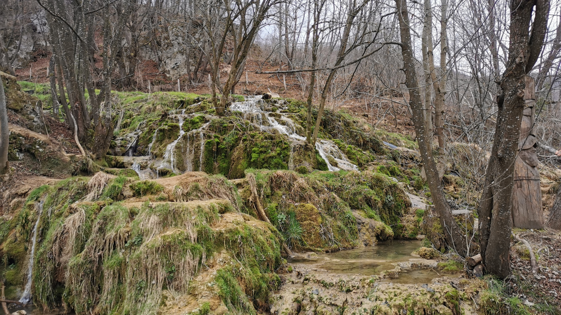 Taorska vrela izviru iz pećine i spuštaju se preko najvećih bigrenih kaskada u ovom delu zapadne Srbije/ Foto: RINA