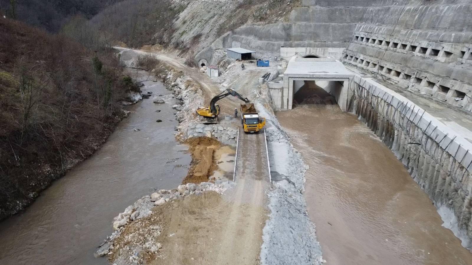 Prva zelena brana u Srbiji, visoka 68 metara / foto: RINA