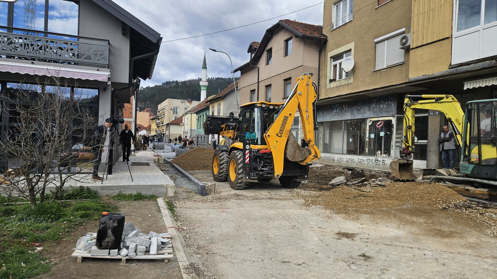 Grade promenadu za ponos u starom delu Priboja: Glavna ulica zasijaće u sasvim novom ruhu, biće postavljenje klupe za odmor i nova rasveta/ Foto: RINA