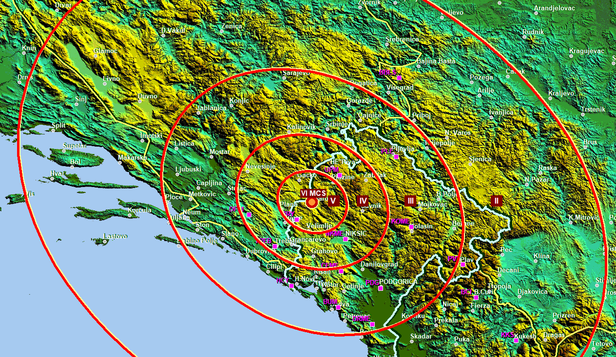 Opet se trese Crna Gora, jačina 4.7 po Rihteru: Novi zemljotres i danas pogodio Nikšić, potres se osetio u skoro svim delovima zemlje