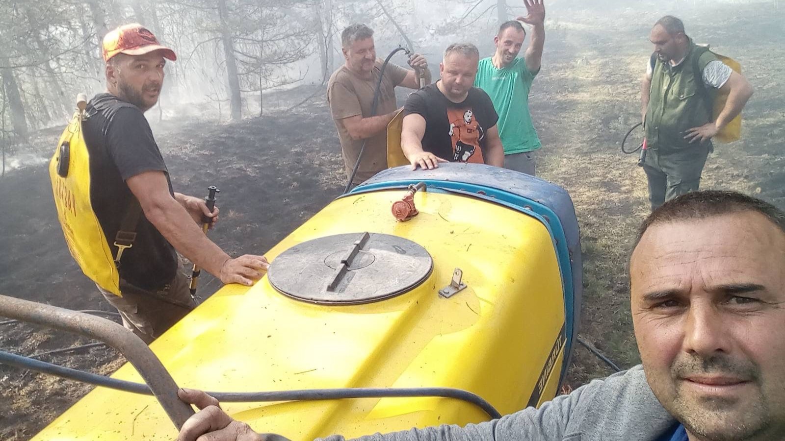 Jako je puklo, posle je krenuo požar: Eksplozija u selu Brajići, aktivirala se zaostala granata - samo pukom srećom izbegnuta tragadija (FOTO)