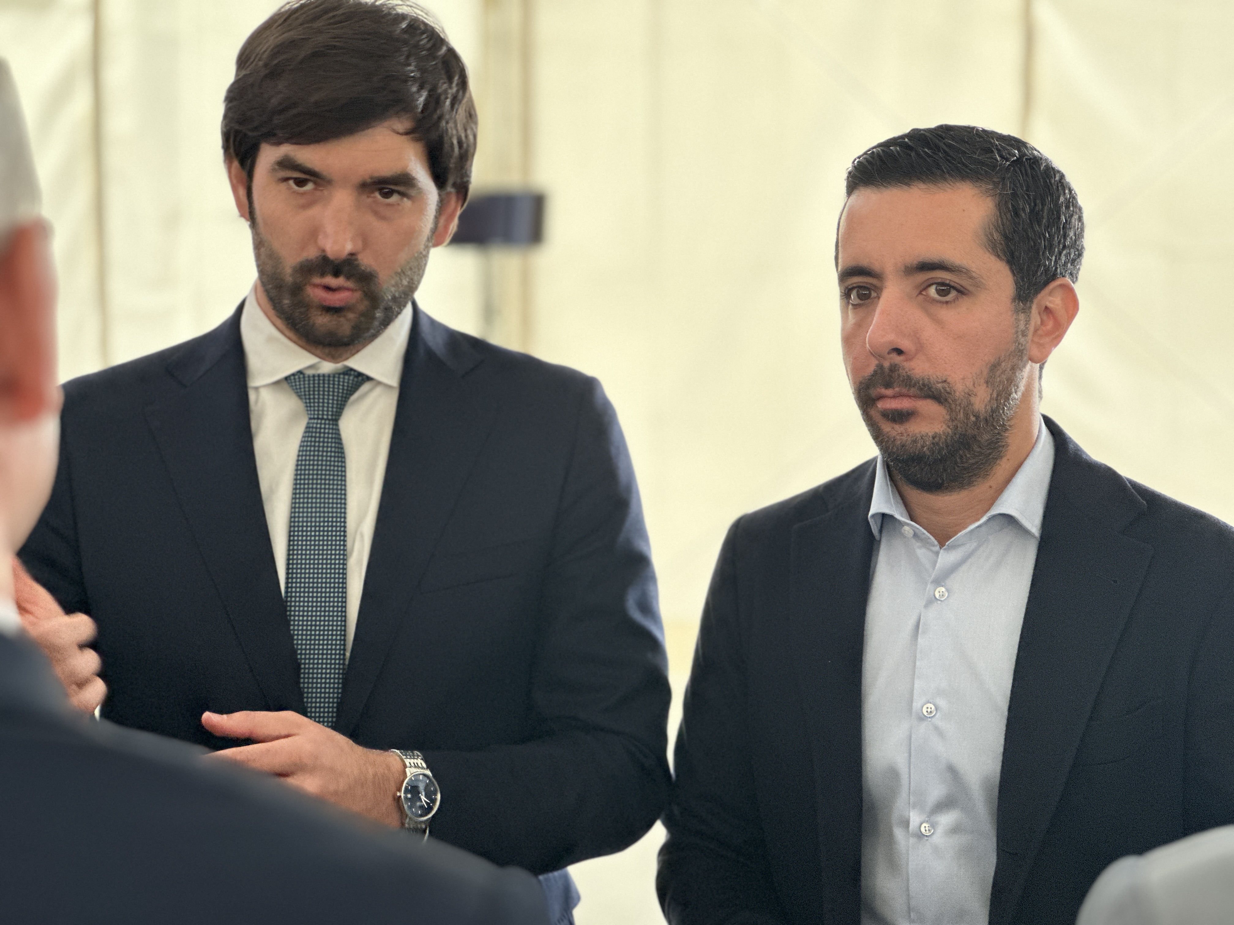 Polaganje kamena temeljca za izgradnju nemačke fabrike u Preljini / foto: RINA