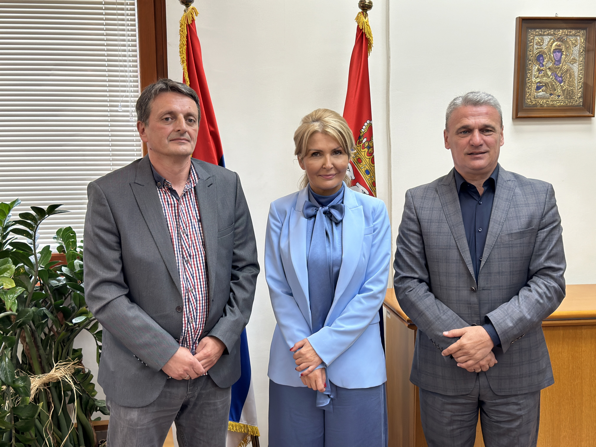 Gradi se trening centar u dvorištu Mašinsko-saobraćajne škole u Čačku / foto: RINA