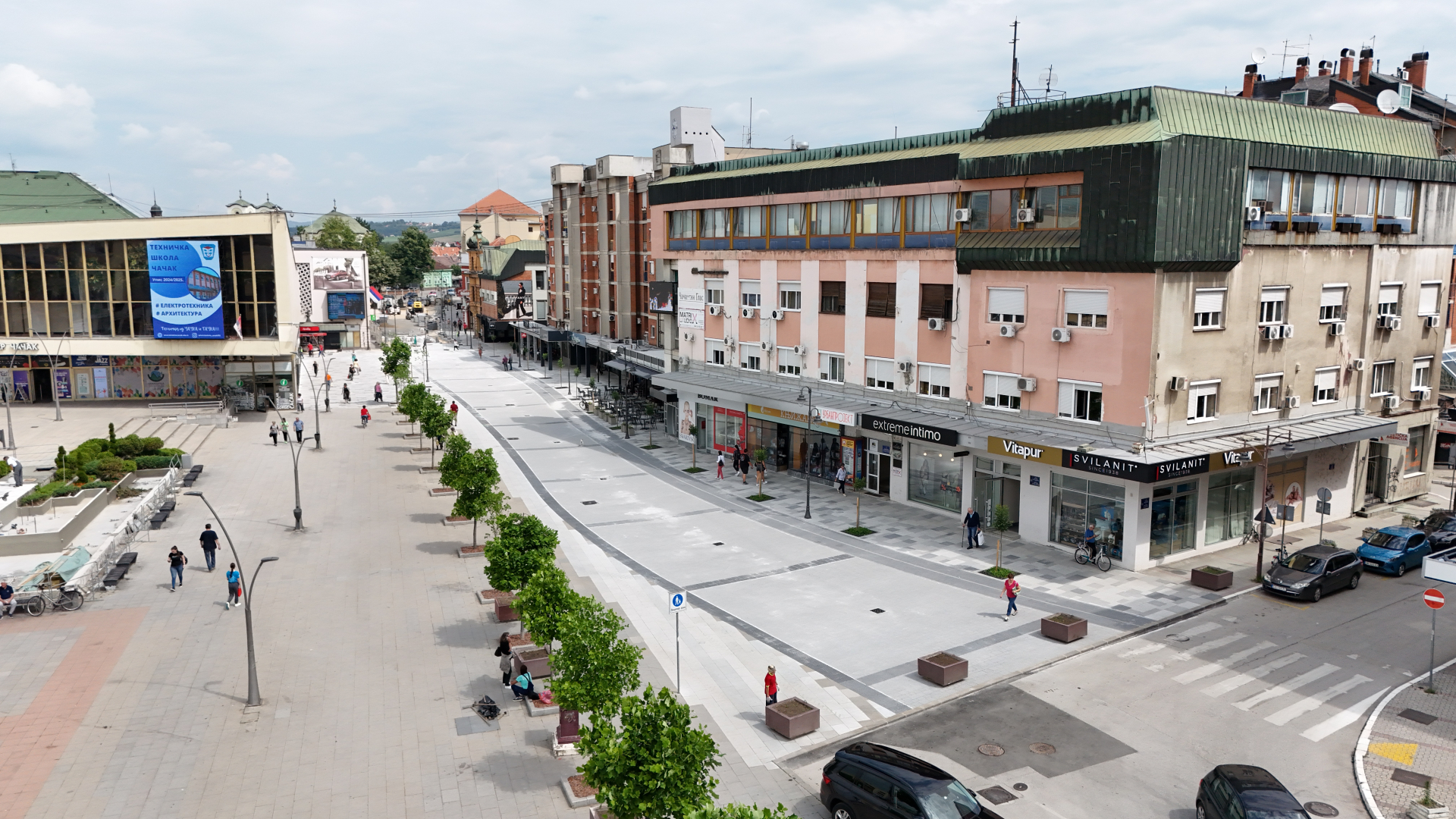 Veličanstveni prizori centra grada na Moravi/ Foto: RINA