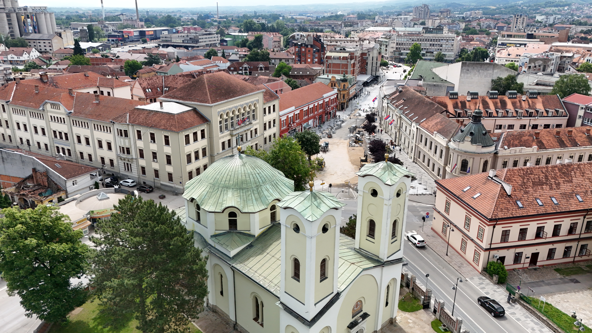 Veličanstveni prizori centra grada na Moravi/ Foto: RINA