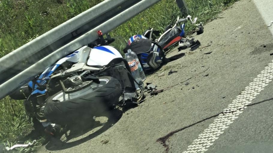 Težak udes na auto-putu Miloš Veliki / foto: RINA