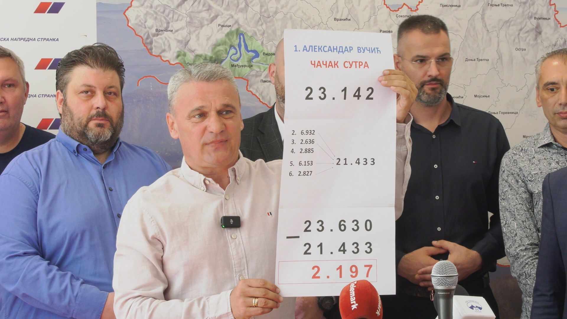 Oglasio se gradonačelnik Čačka o malverzacijama sa biračkim listićima: Jedno lice na nezakonit način pisalo po glasačkim listićima (FOTO)