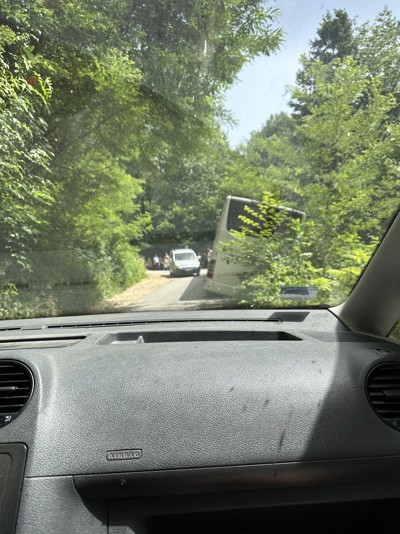 Autobus sleteo sa puta kod Kosjerića/ Foto: Privatna arhiva