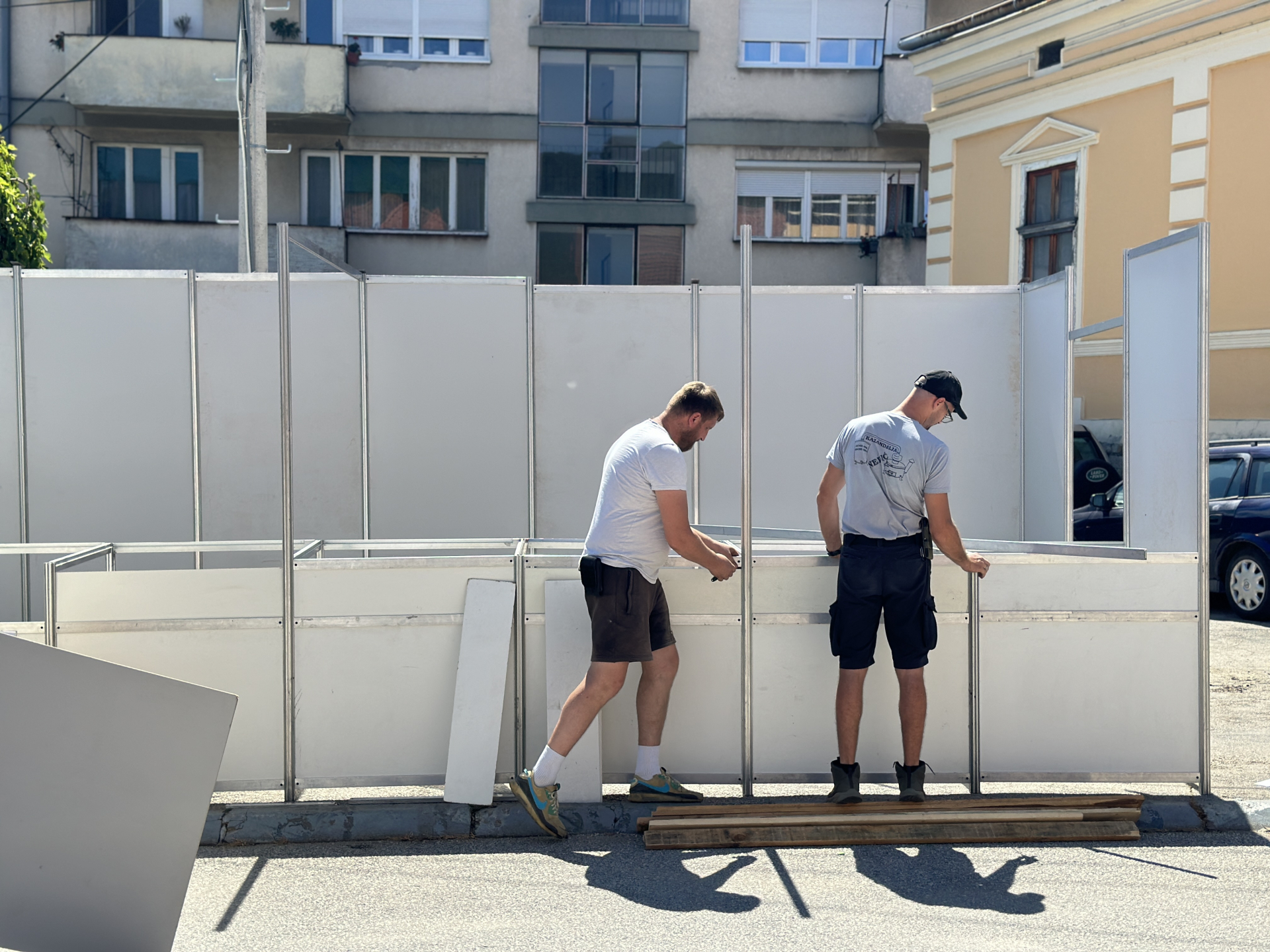 Sve spremno za Sabor trubača u Guči koji počinje u četvrtak / foto: RINA