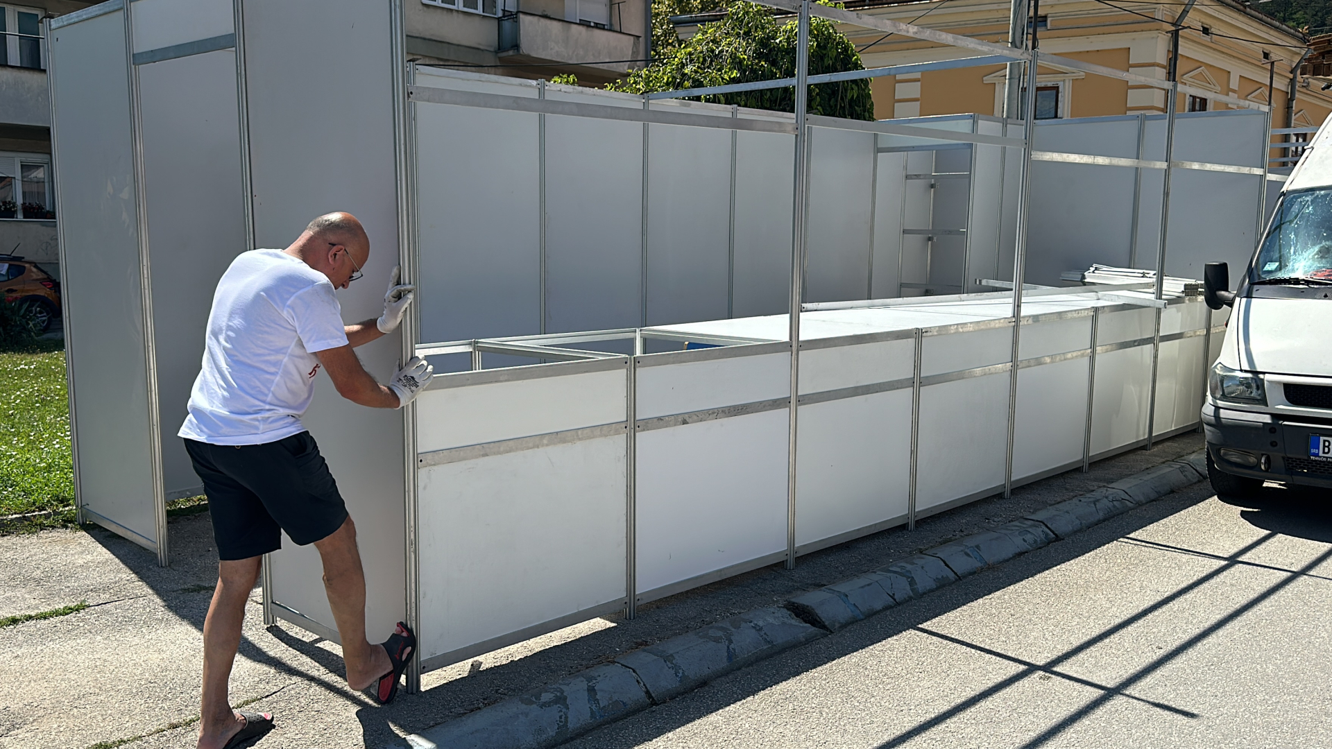 Sve spremno za Sabor trubača u Guči koji počinje u četvrtak / foto: RINA