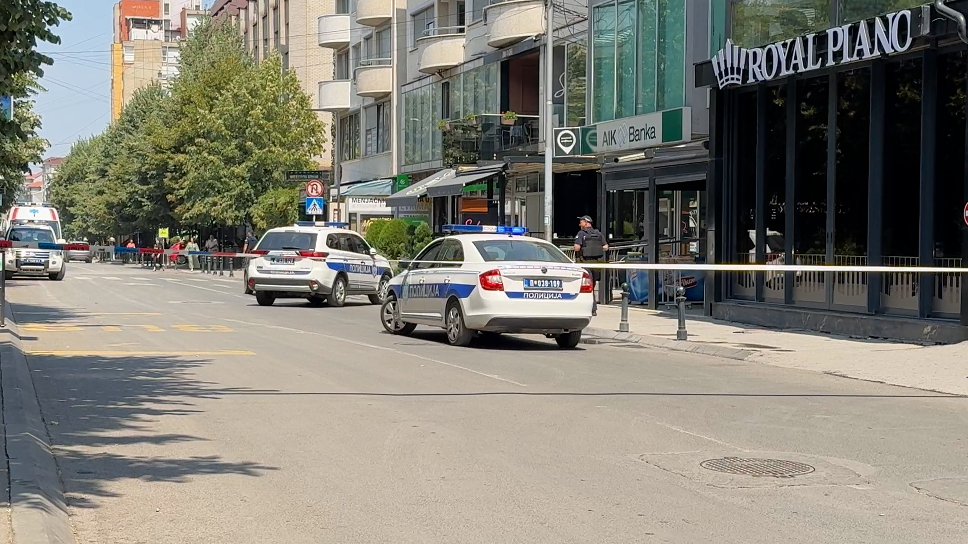 Panika u Novom Pazaru, dojava o bombi u centru grada: Nadležne ekipe proveravaju sve objekte, saobraćaj blokiran/ Foto: RINA