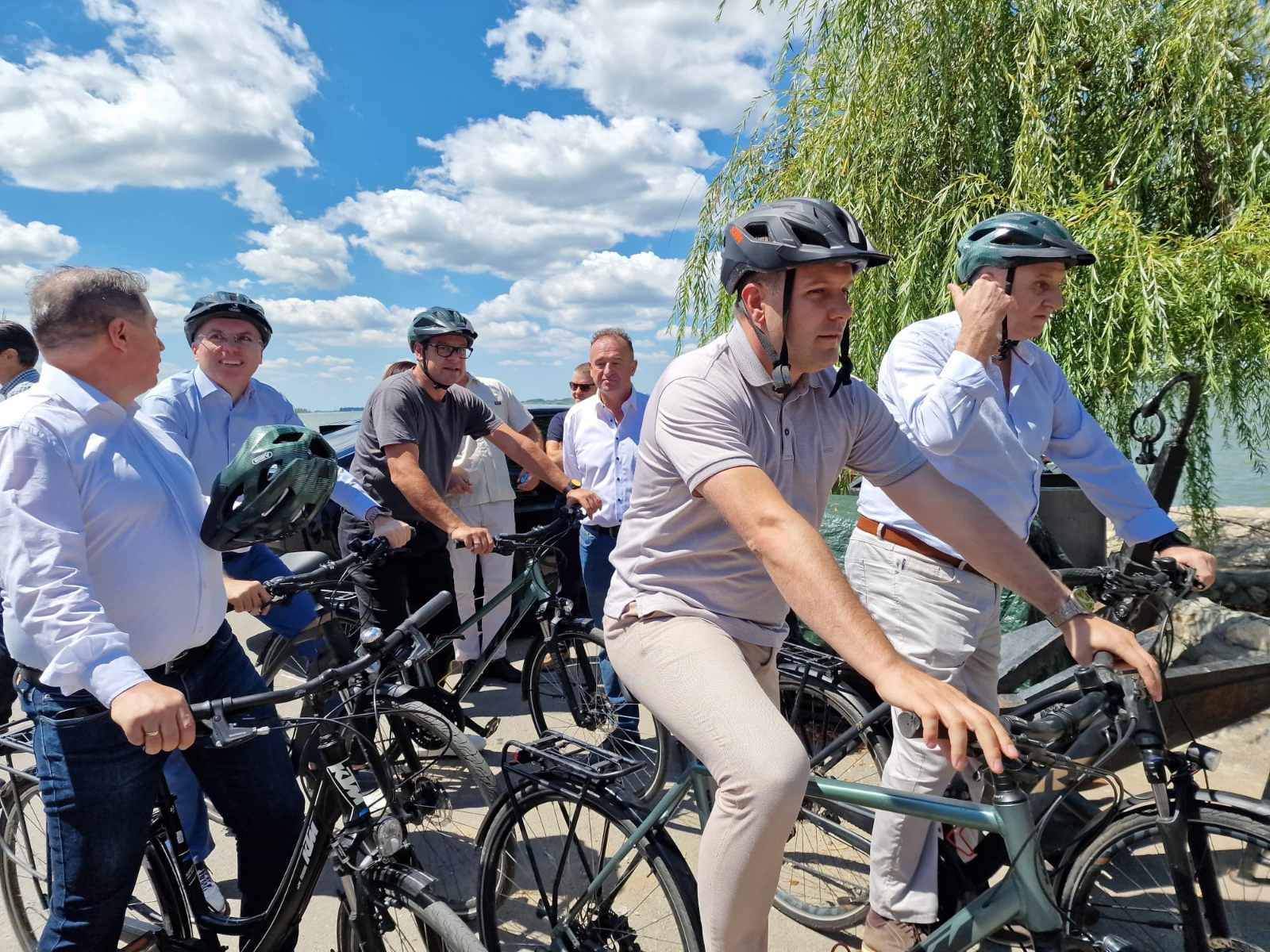 Memić otvorio biciklističke staze/ Foto: Ministsrstvo turizma