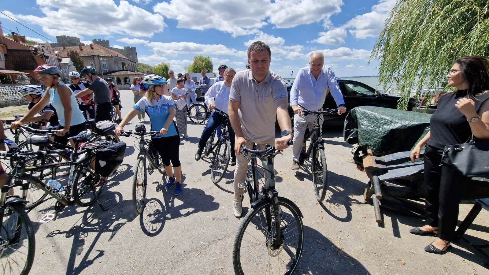 Memić otvorio biciklističke staze/ Foto: Ministsrstvo turizma