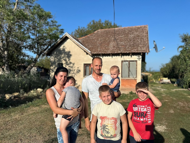 Marijana i Nemanja skućili se u Zablaću kod Čačka / foto: RINA