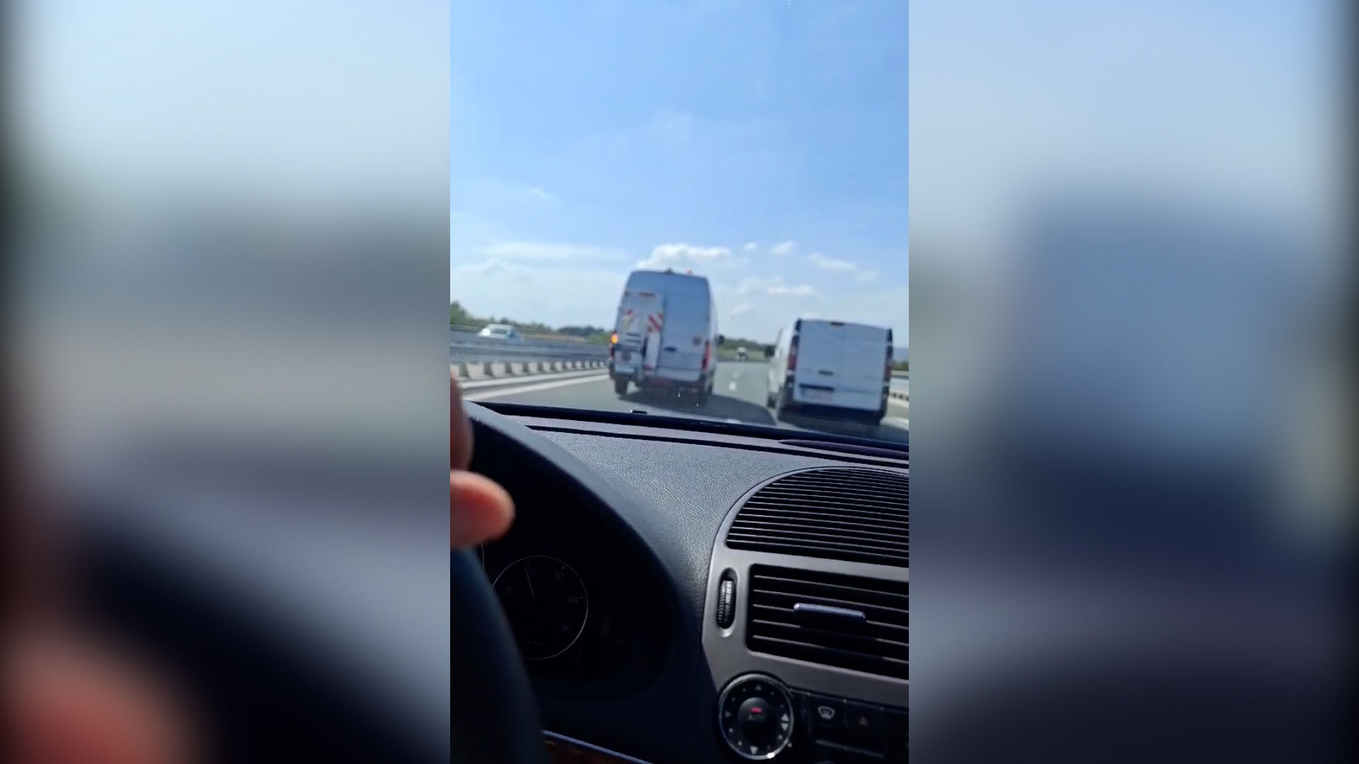 Neverovatno bahata vožnja na auto-putu Miloš Veliki / foto: RINA