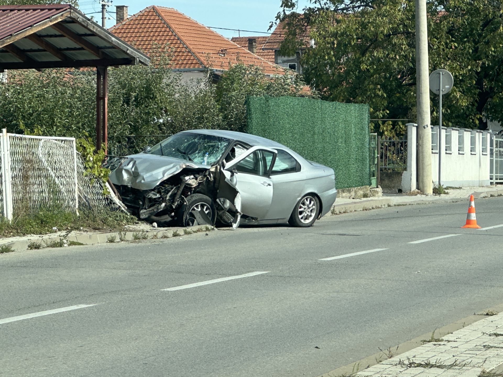 Teška nezgoda na čačanskom bulevaru / foto: RINA