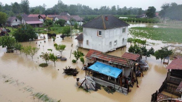 Poplave širom Crne Gore zbog jake kiše / foto: RINA