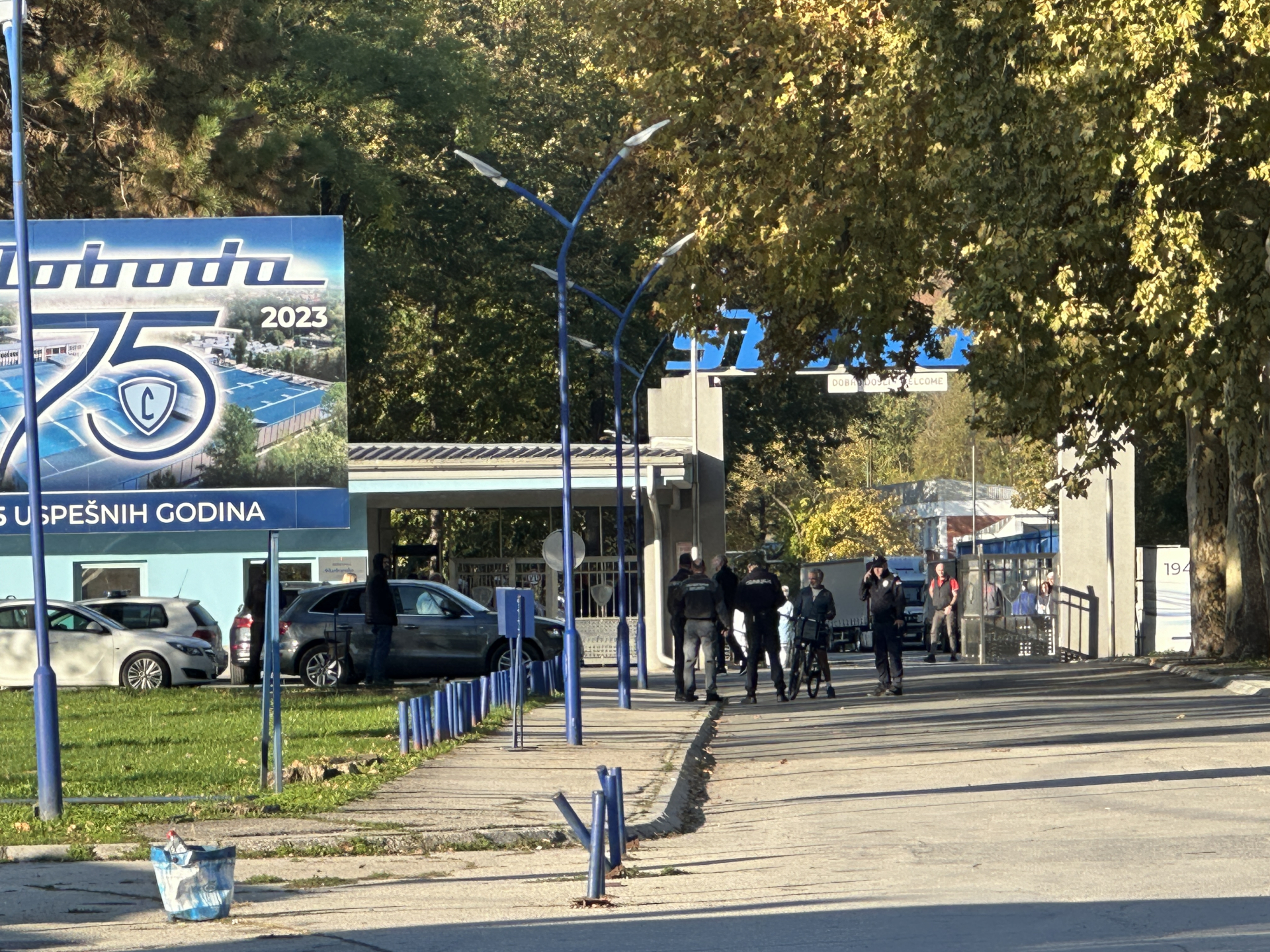 Eksplozija u vojnoj fabrici Sloboda u Čačku / foto: RINA