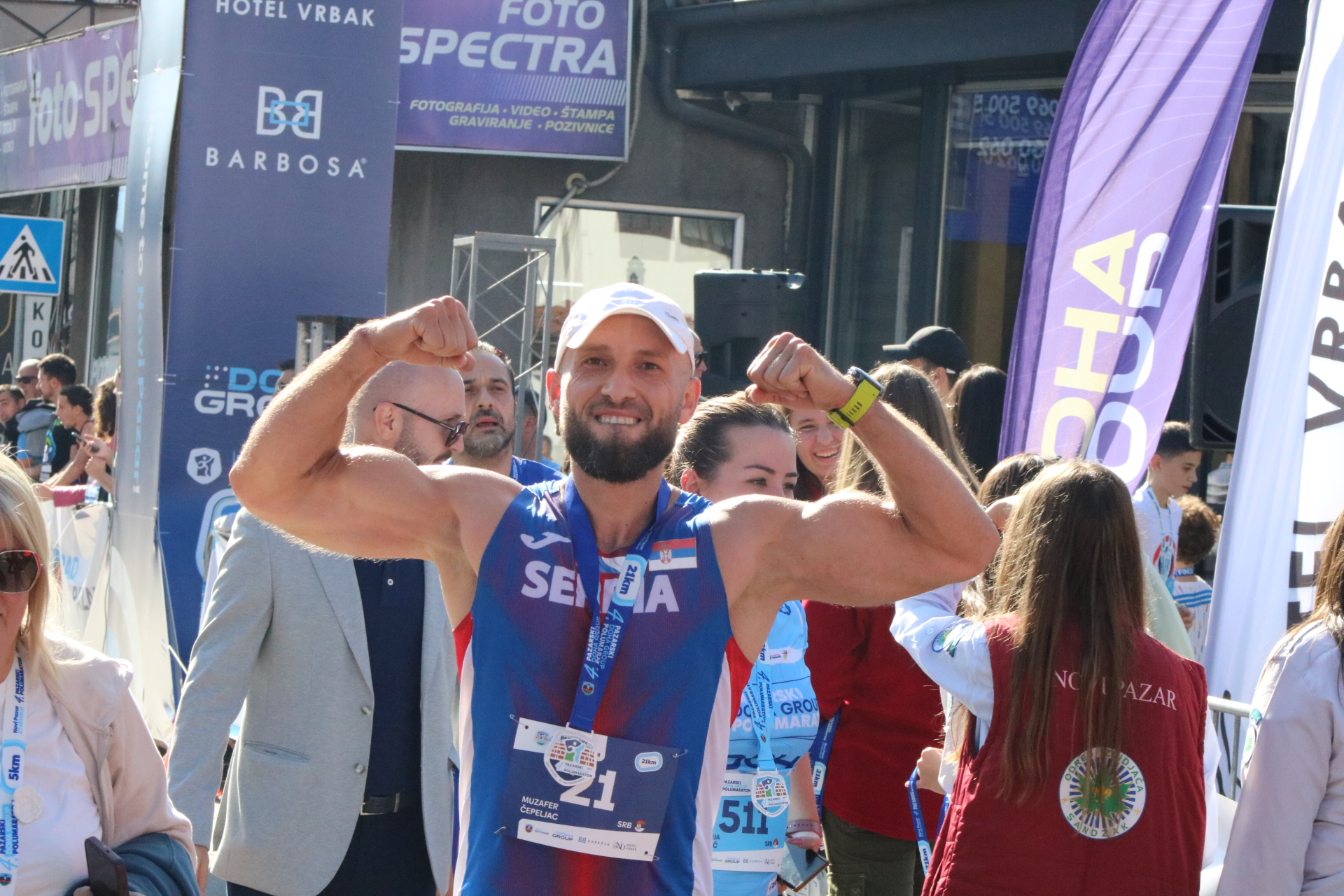 Magija na pazaraskom maratonu / foto: RINA