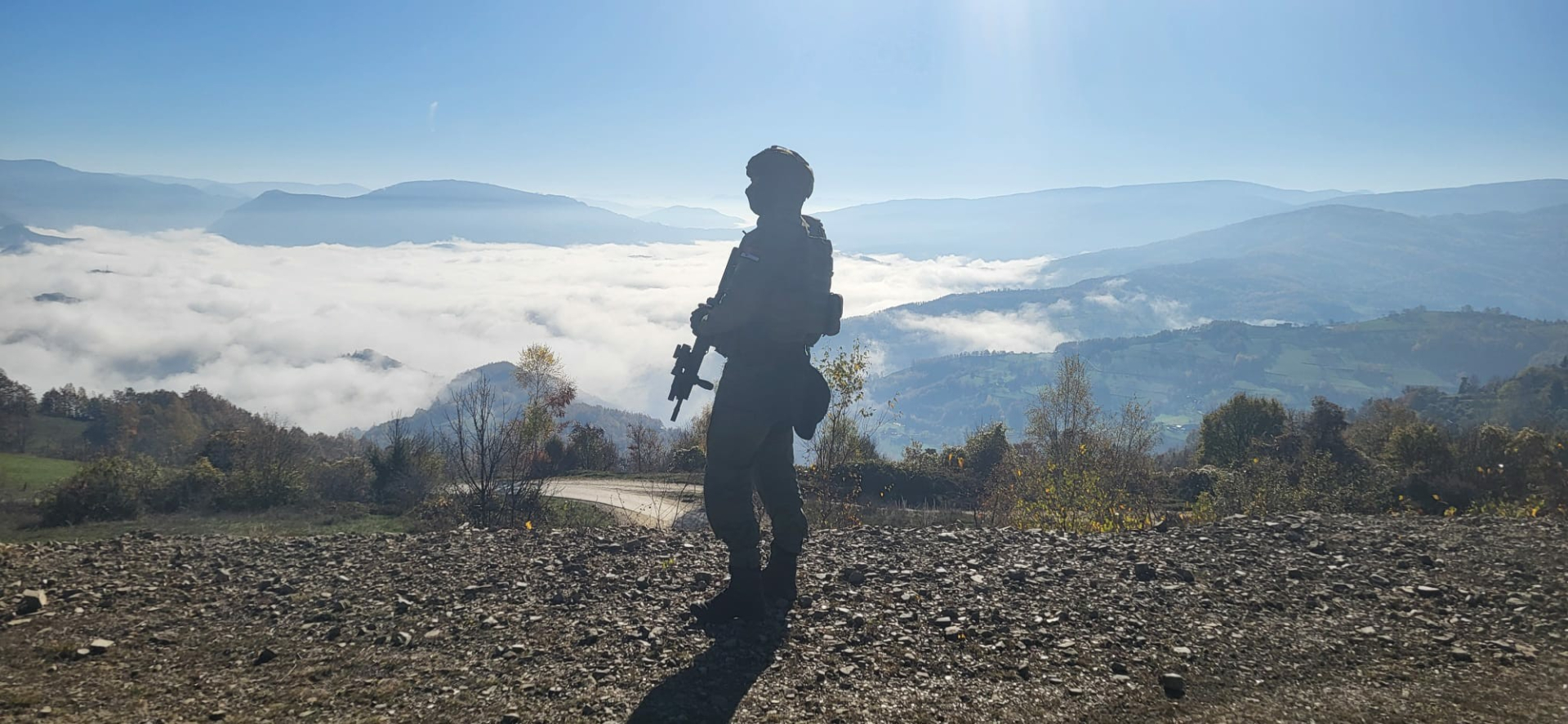 Potraga za Balijagićem u okolini Brodareva / foto: RINA