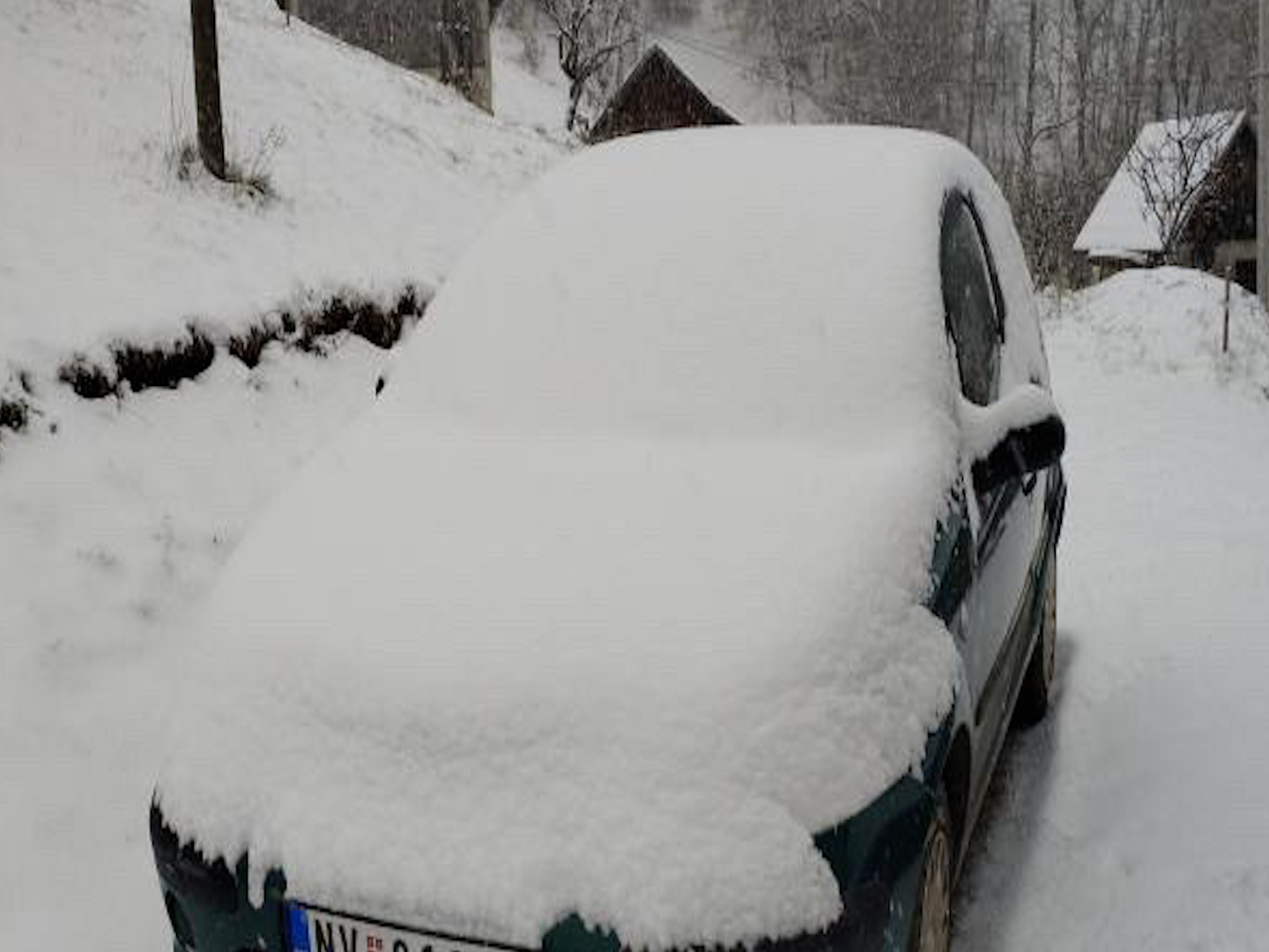 Prvi sneg na jugozapadu Srbije / foto: RINA
