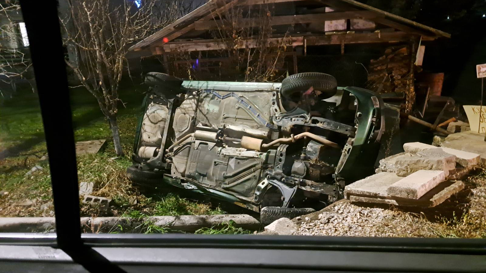 Težak udes u Konjevićima kod Čačka/ Foto: Auto servis Miša