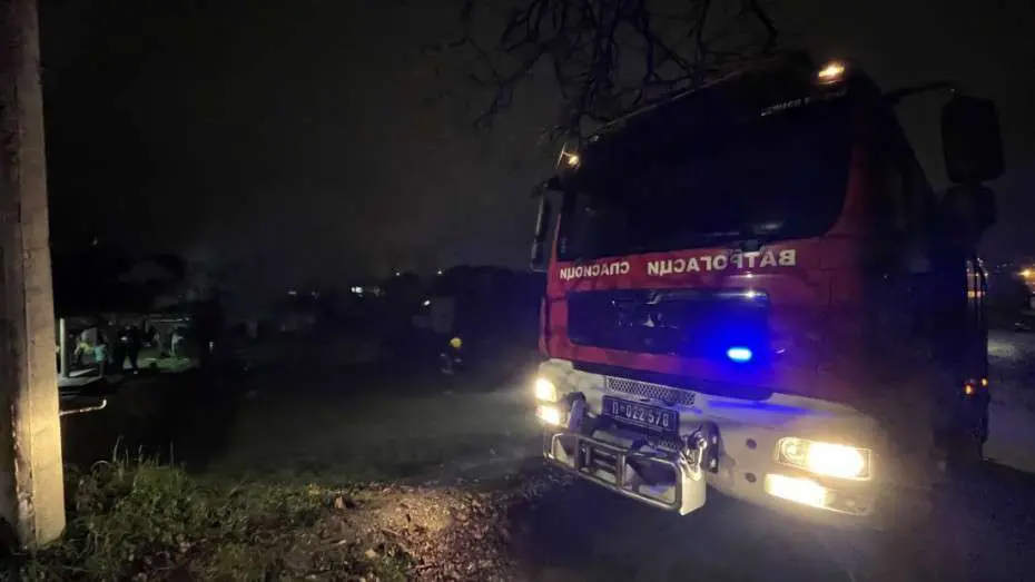 Izgorela sušara u čačanskom naselju Loznica: U objektu bioo smešten pelet za ogrev