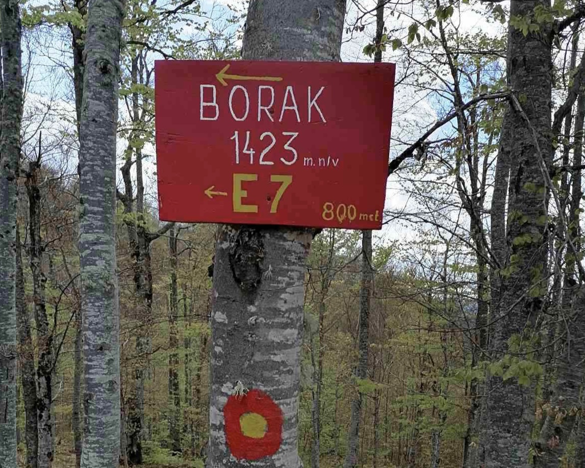 Obeležene pešačke staze kod Priboja / foto: RINA
