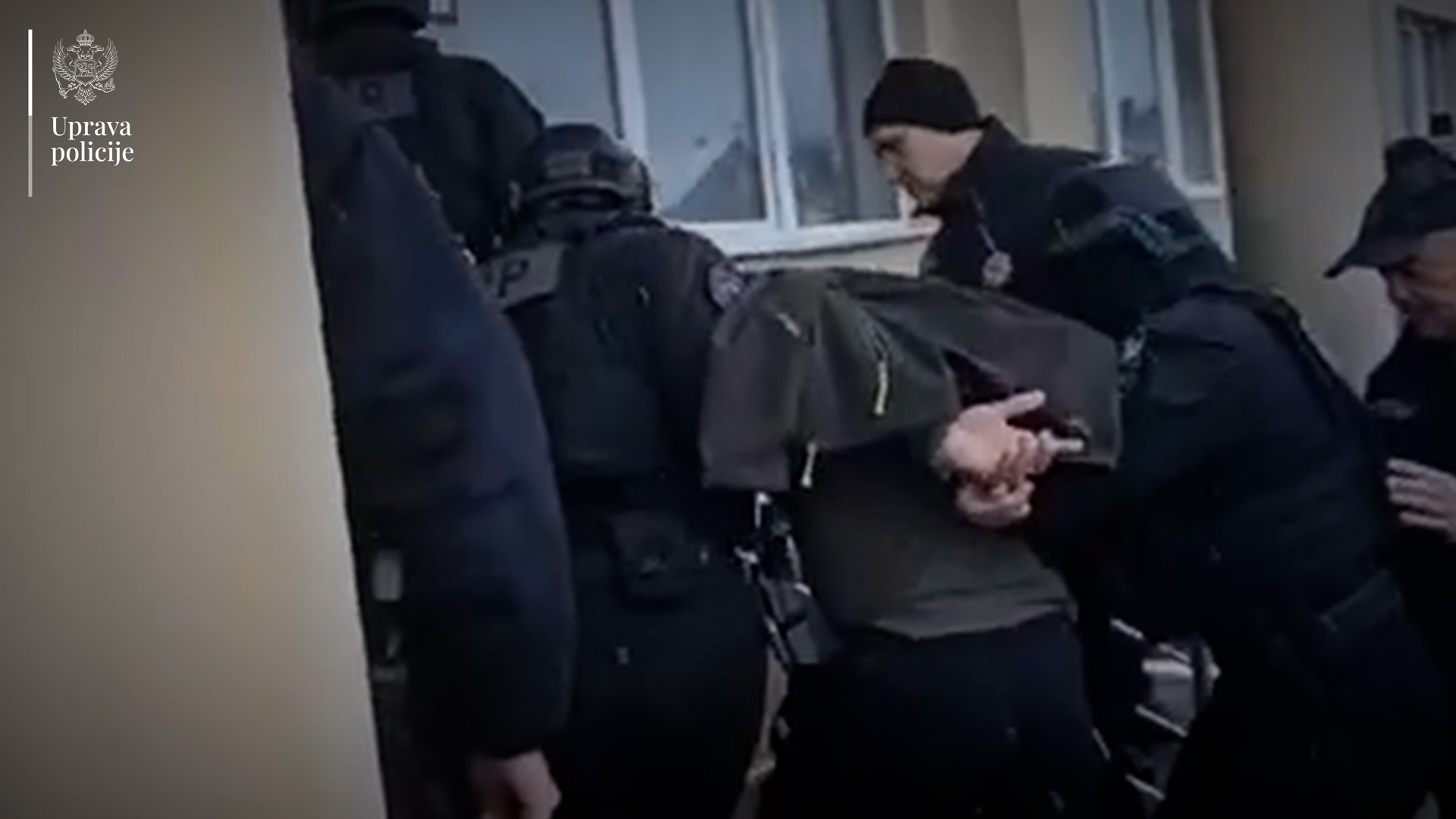 Uhapšen kriminalac po medjunarodnoj poternici u Crnoj Gori/ Foto: Uprava policije Crne Gore