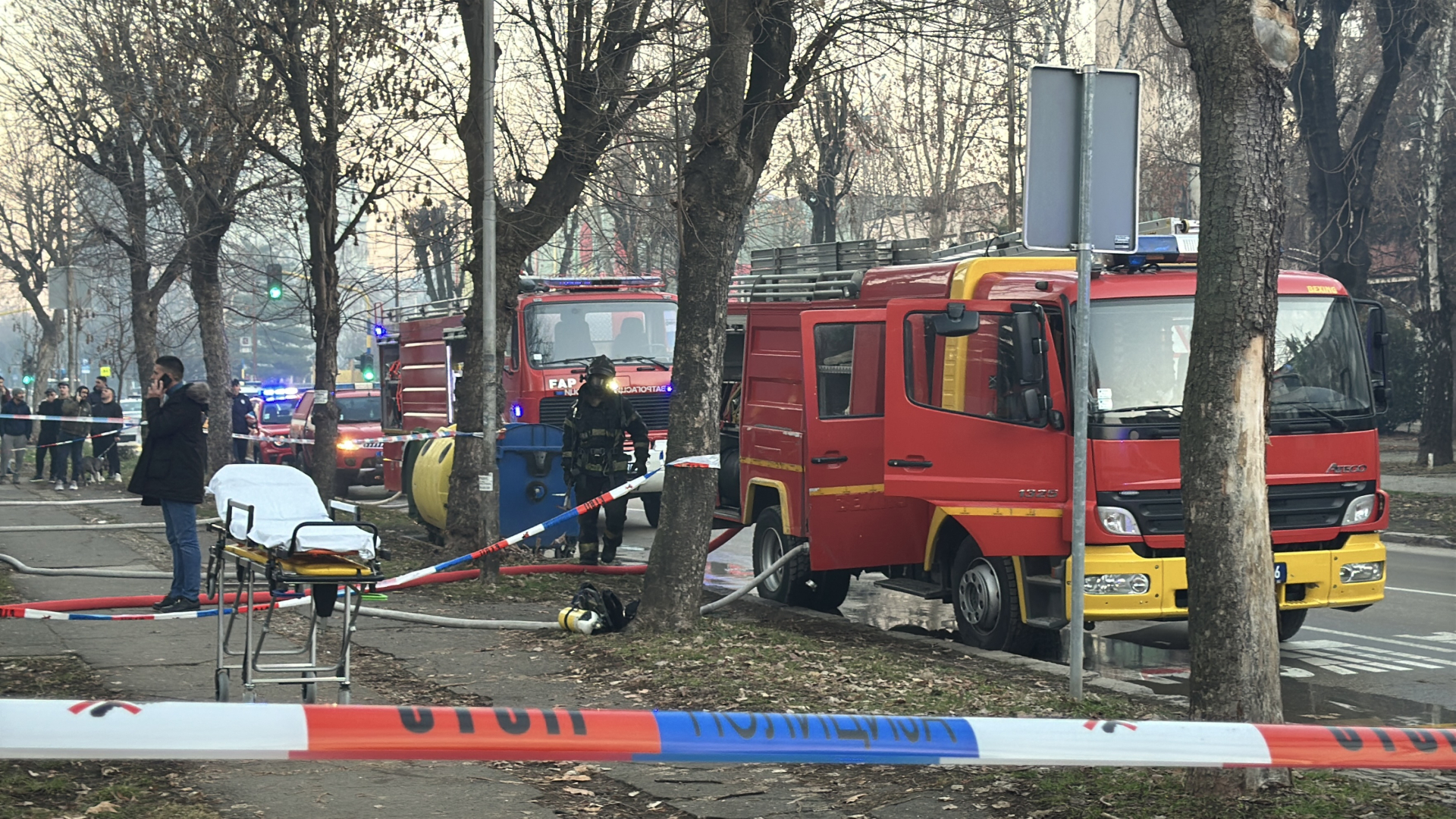 Ogroman pozar u Čačku/ Foto: RINA