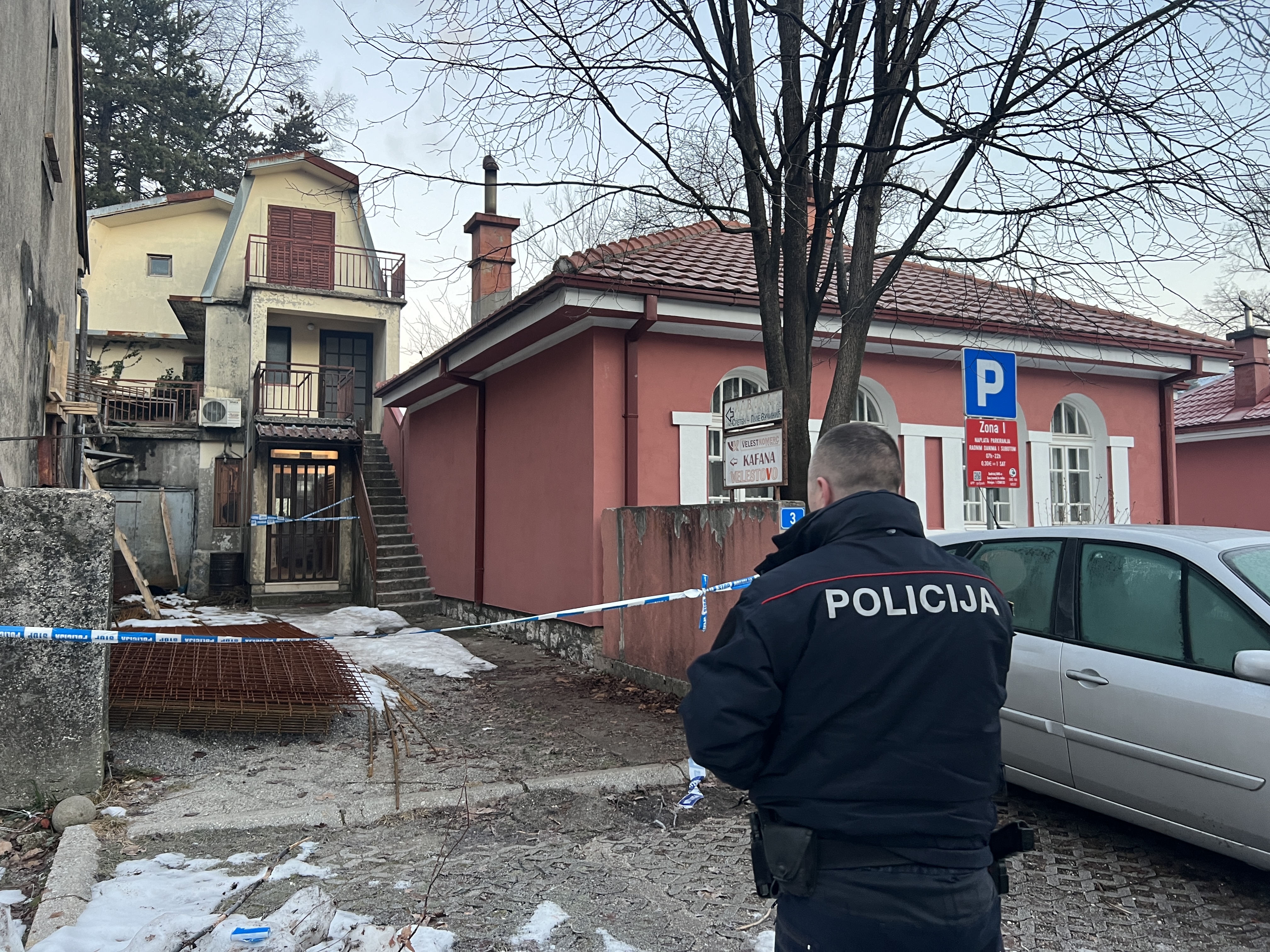 Kafana u centru Cetinja gde je započet krvavi pir / foto: RINA